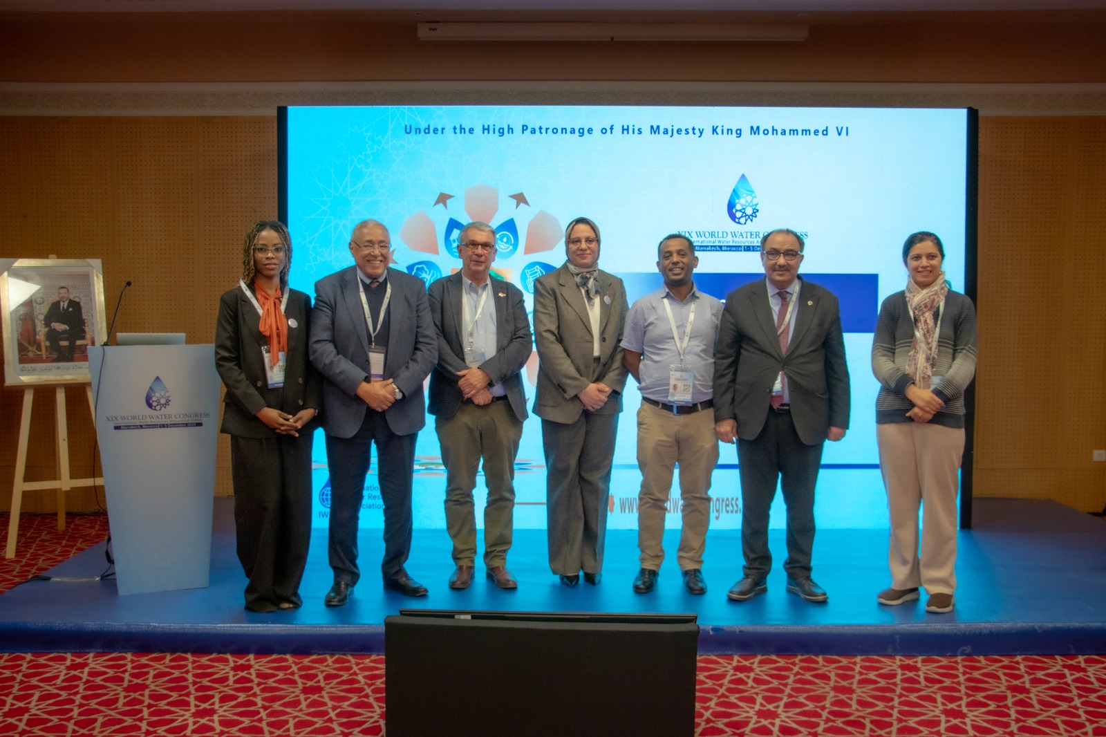 التخطيط المائي والابتكار في صلب مشاركة وكالة حوض أم الربيع خلال المؤتمر العالمي للماء بمراكش 