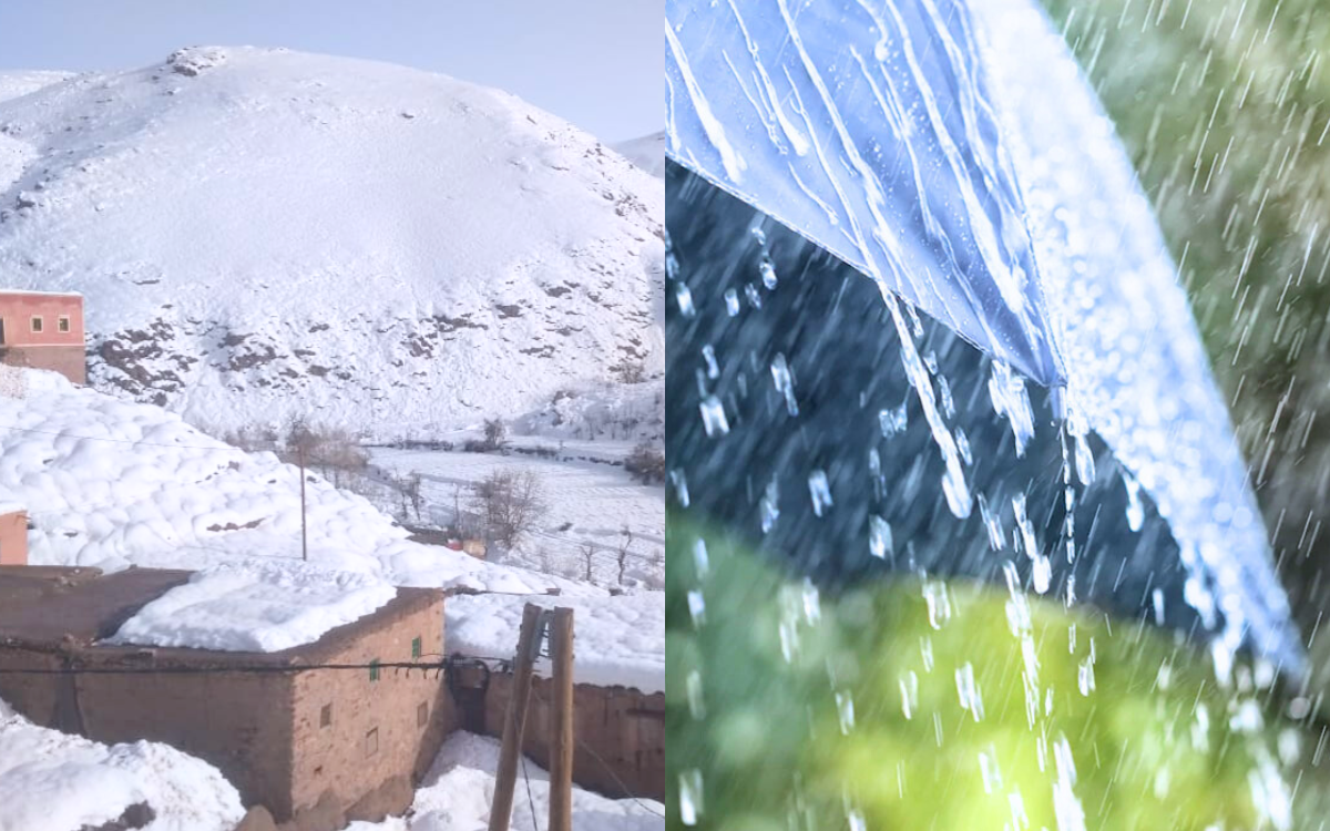 نشرة إنذارية .. أمطار رعدية وتساقطات ثلجية وموجة برد مرتقبة من الأربعاء إلى السبت المقبل بعدة مناطق بالمملكة 