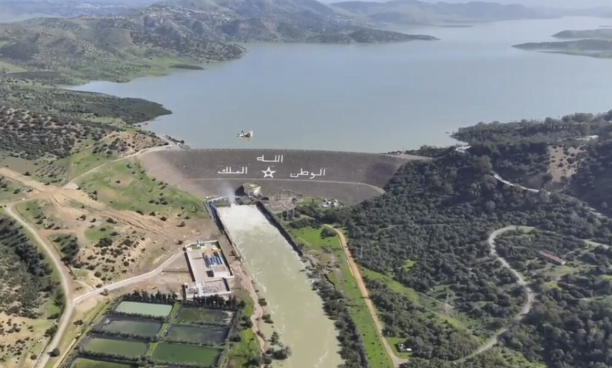 سد واد المخازن بإقليم العرائش استقبل 518 مليون متر مكعب من المياه خلال أسبوع واحد