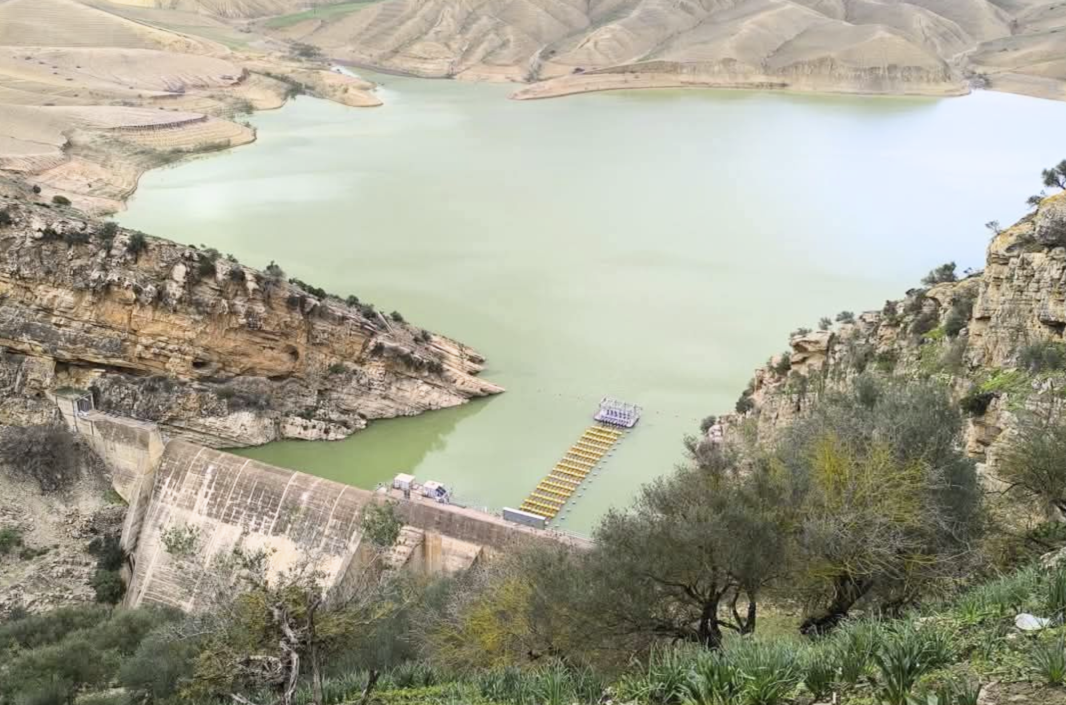 ارتفاع الموارد المائية بعدد من سدود المملكة خلال الـ 24 ساعة الماضية