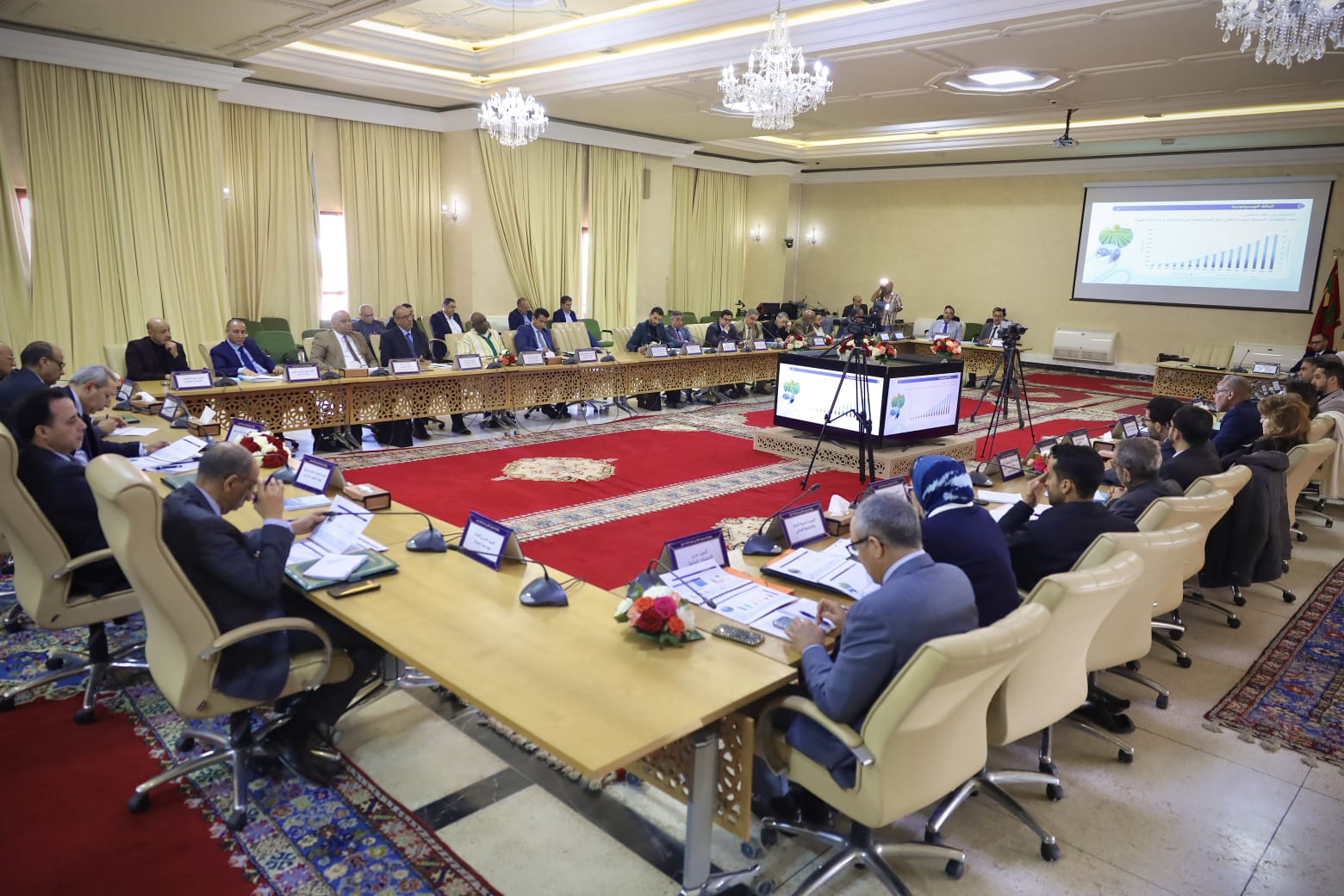 انعقاد أشغال مجلس إدارة وكالة الحوض المائي لدرعة واد نون برسم دورة 2025 بمدينة كلميم