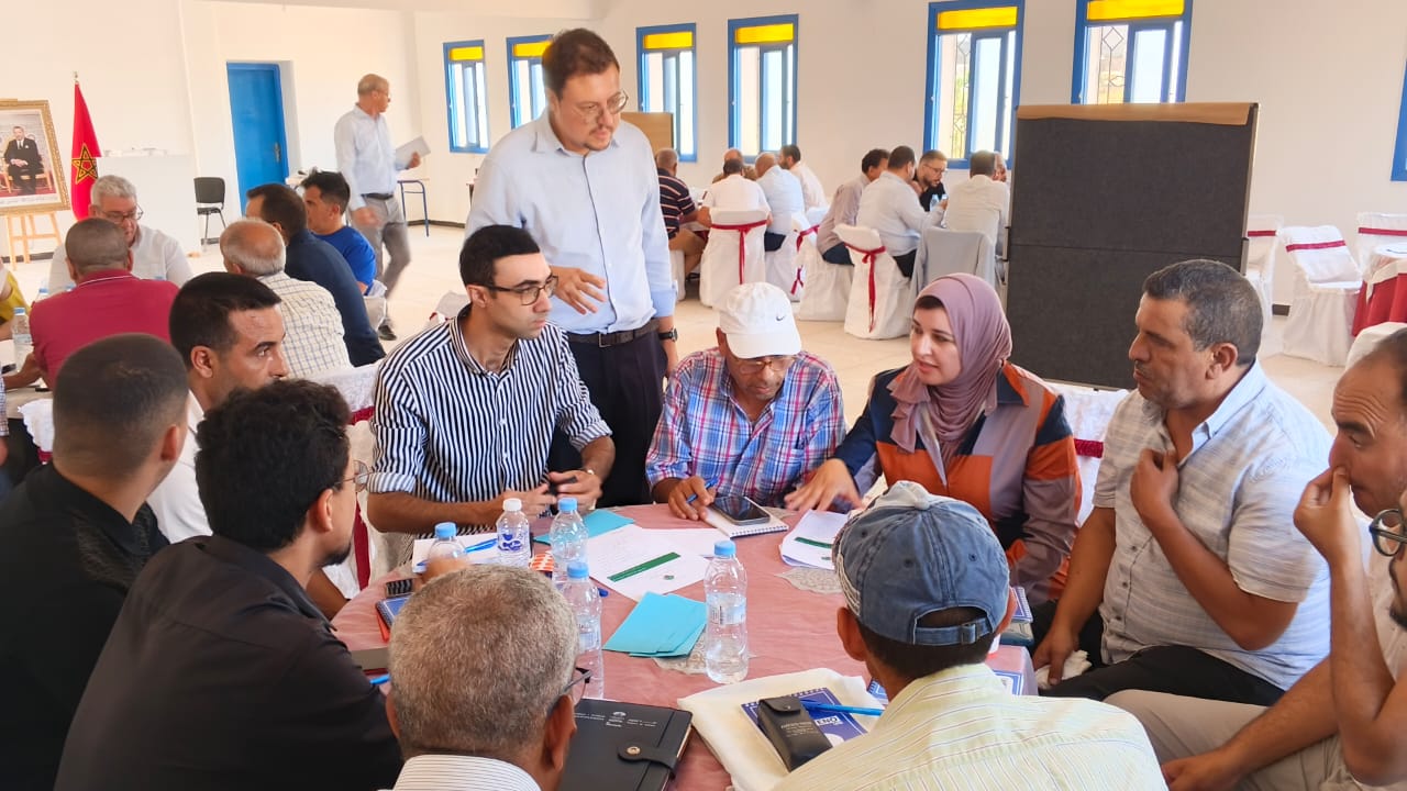 حوض تانسيفت.. تنظيم ورشة لإعداد تشخيص مشترك حول الفرشة المائية مسكالة – كوريمات
