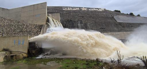 عدة أحواض مائية بالمملكة تستقبل حوالي 117 مليون متر مكعب خلال 24 ساعة