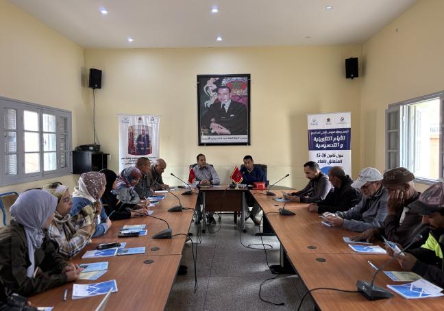 تنظيم لقاءات تكوينية لتعزيز الوعي بالقانون 36-15 وترسيخ الحكامة المائية في إقليم بني ملال