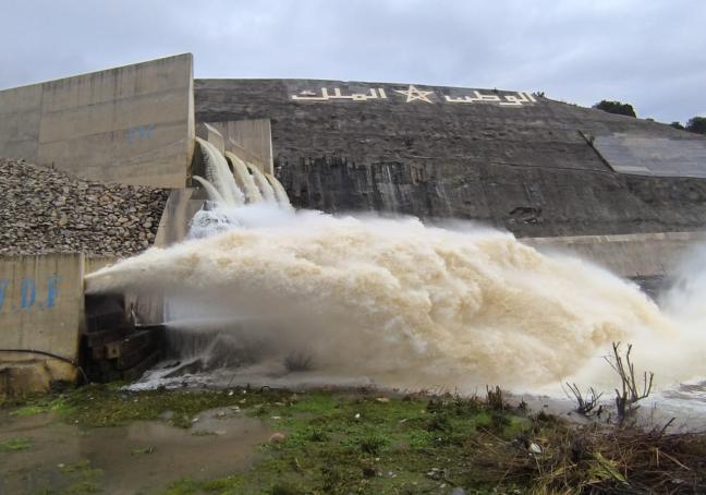 عدة أحواض مائية بالمملكة تستقبل حوالي 117 مليون متر مكعب خلال 24 ساعة