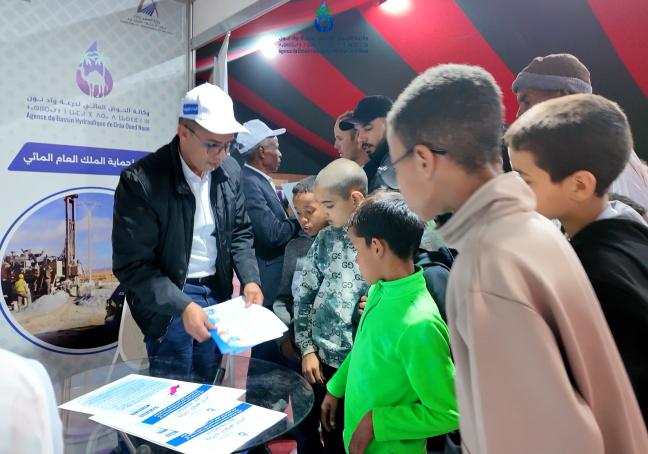 إبراز جهود حماية الموارد المائية.. وكالة الحوض المائي لدرعة - واد نون تشارك في الملتقى الوطني للواحات بزاكورة