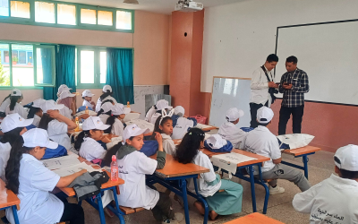 تحت شعار: الماء سر الحياة، فلنحافظ عليه بمسؤولية.. تنظيم أيام تحسيسية بأهمية الماء في ميدلت وتاوريرت