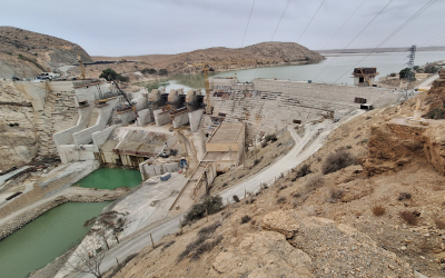 لتعزيز الأمن المائي بالجهة الشرقية.. أشغال تعلية سد "محمد الخامس" على واد ملوية تصل إلى 65.5% 