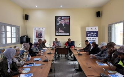 تنظيم لقاءات تكوينية لتعزيز الوعي بالقانون 36-15 وترسيخ الحكامة المائية في إقليم بني ملال