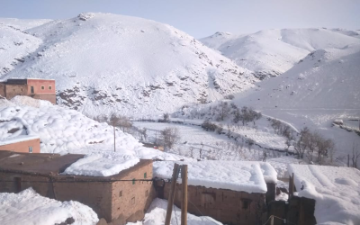 هذه مقاييس التساقطات الثلجية المسجلة بالمملكة من يوم أمس الثلاثاء إلى اليوم الأربعاء