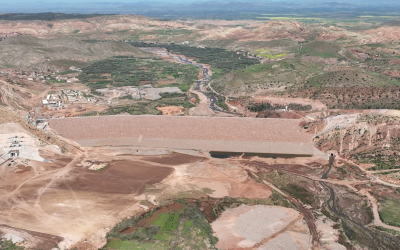 بسعة 186 مليون متر مكعب.. أشغال بناء سد آيت زيات بإقليم الحوز تقترب من الانتهاء كليا