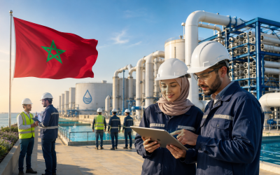من محطات التحلية إلى القنوات المائية.. المغرب يطور سلسلة قيمة صناعية متكاملة حول الماء