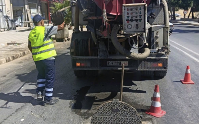  أشغال متواصلة لتنظيف شبكات التطهير بإقليم الناظور وتعزيز جاهزيتها خلال التساقطات المطرية